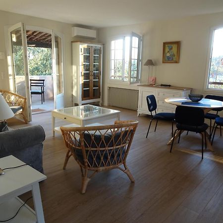 06D - Appartement Spacieux Avec Terrasses, Jardin Et Piscine Roquefort Les Pins Dış mekan fotoğraf