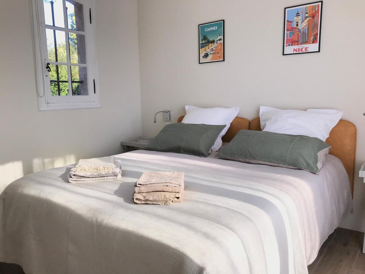 06D - Appartement Spacieux Avec Terrasses, Jardin Et Piscine Roquefort Les Pins Dış mekan fotoğraf