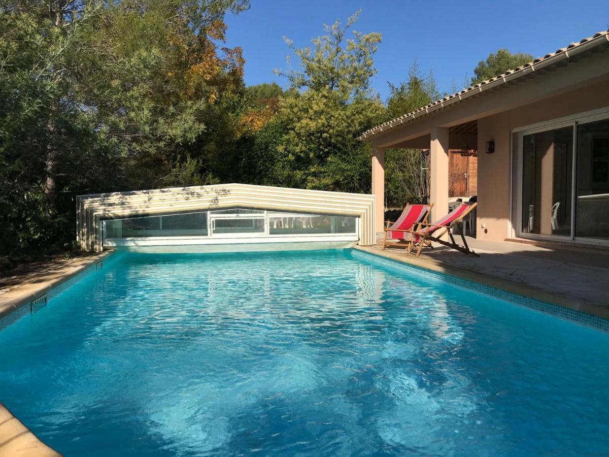 06D - Appartement Spacieux Avec Terrasses, Jardin Et Piscine Roquefort Les Pins Dış mekan fotoğraf