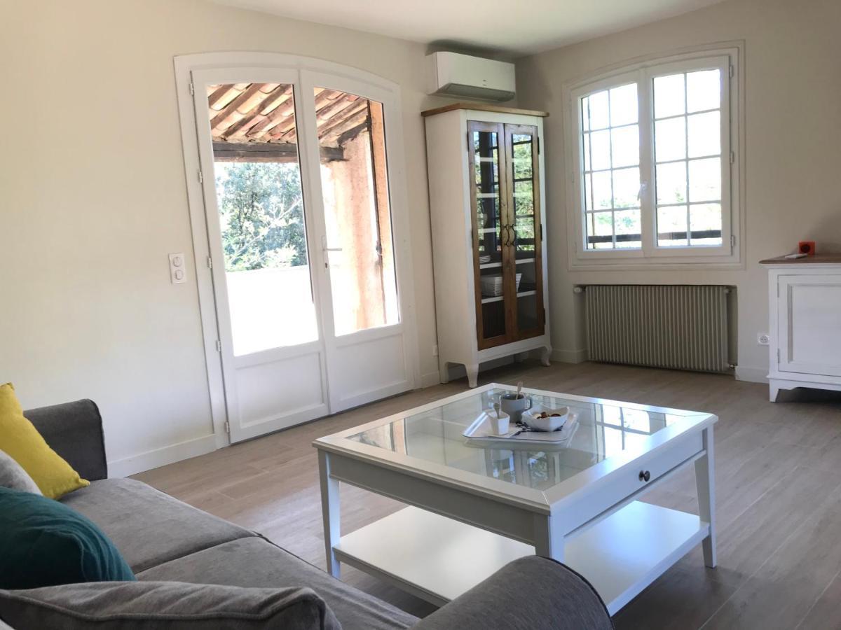06D - Appartement Spacieux Avec Terrasses, Jardin Et Piscine Roquefort Les Pins Dış mekan fotoğraf