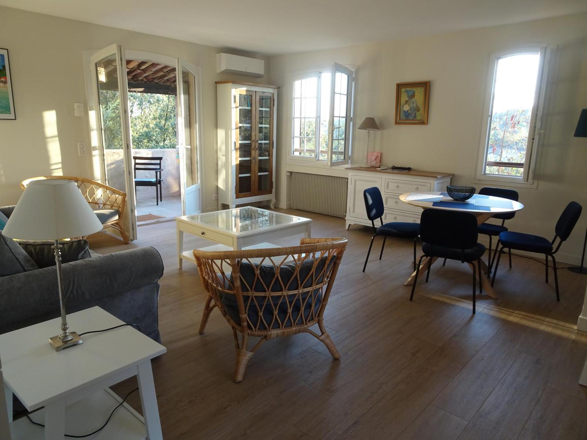 06D - Appartement Spacieux Avec Terrasses, Jardin Et Piscine Roquefort Les Pins Dış mekan fotoğraf