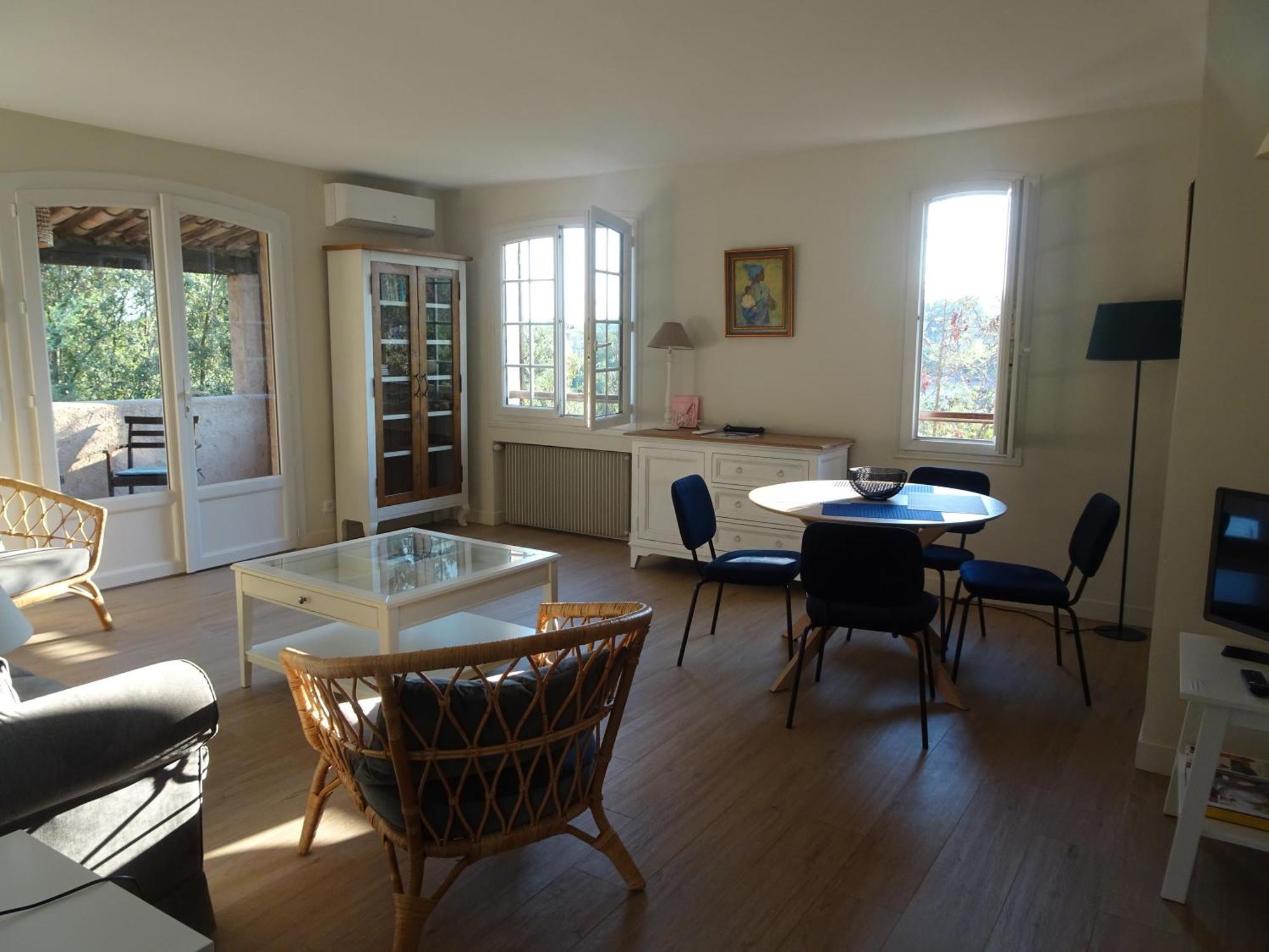 06D - Appartement Spacieux Avec Terrasses, Jardin Et Piscine Roquefort Les Pins Dış mekan fotoğraf
